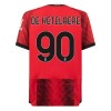 Maillot de Supporter AC Milan De Ketelaere 90 Domicile 2023-24 Pour Homme